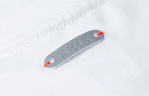 Zhik T-shirt Photo Print Cotton Men's White Zhik T-shirt Photo Print Cotton Men's White