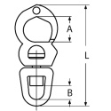 AS Snap Shackle 85mm quick release AS Snap Shackle 85mm quick release