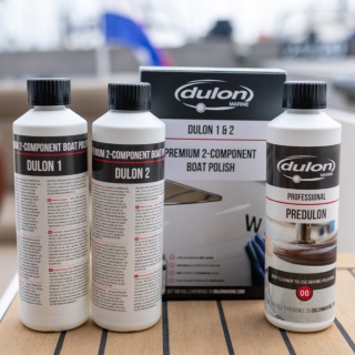 Dulon Dwuskładnikowy środek polerujący i woskujący 2x500 ml